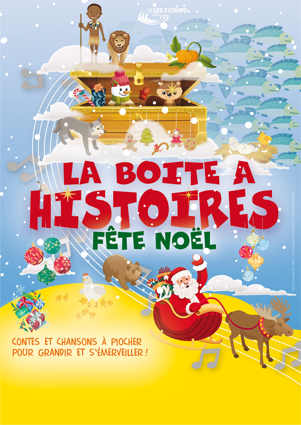 La boite à histoires fête Noël !